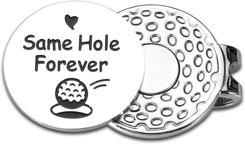 FOOZDEEVAAQ Store Magnetic Golf Ball Marker Hat Clip - Image 1